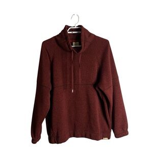 Wind River Heritage Women's Red Fleece Pullover
